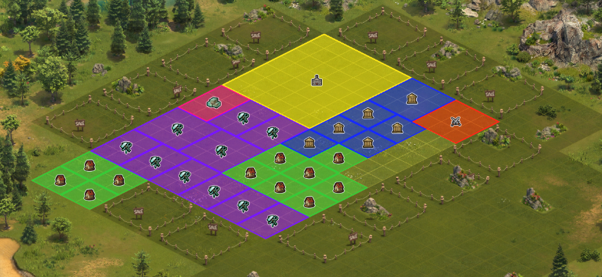 Siedlung nach 60 Stunden